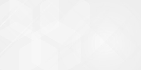 Fototapeta premium Abstract white background. Minimal geometric white light background abstract design.