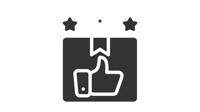 Animated testimonials icon