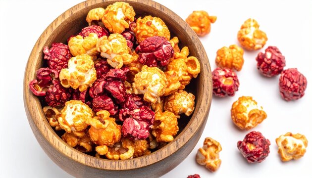 Bunte Popcorn