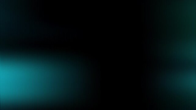 Dark teal abstract vertical ribbed background with subtle light diffusion and gradient transition from black to