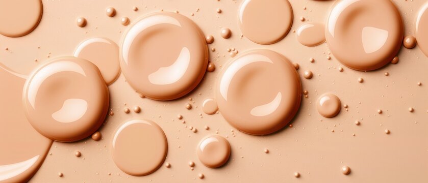 liquid foundation smudges round blots cosmetic wallpaper