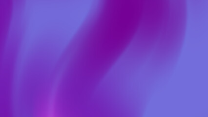 Fototapeta premium Smooth Wavy Purple Blue Gradient Abstract Background