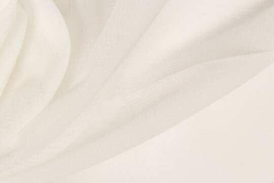 Fabric for curtains nylon chiffon texture background abstraction