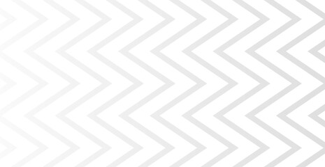 Gray and White Zigzag Pattern Background. Minimalist Design. Wallpaper. Vector Illustration