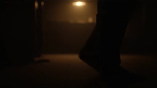 Dark Alleyway at Night.