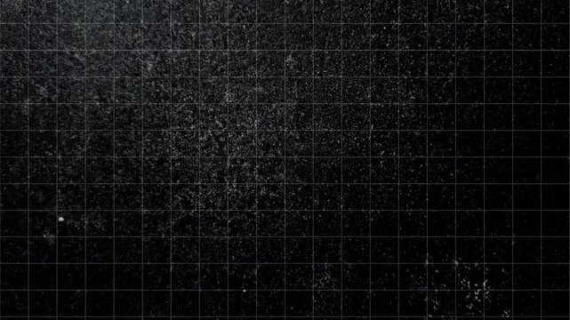 dark white grey black vintage grunge concrete cement plaster surface texture with moving up grid loop in stop motion background animation
