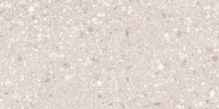 terrazzo flooring seamless pattern with pieces of granite