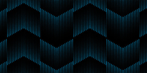 Seamless halftone hexagon shape dot pattern vector, Geometric Halftone Abstract pattern for Fabric and textile printing, sport jersey texture, wrapping paper, backdrops and packaging © sahrul