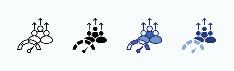 Competition Icon Sheet Multiple Style Collection Isolated Vector