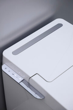 Control panel of a smart toilet