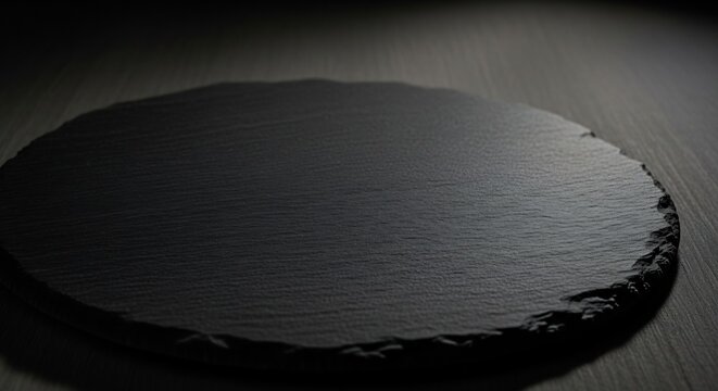Dark slate serving board elegant presentation surface textured stone culinary backdrop minimalist design food photography prop.
