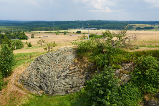 Auf dem Hirtstein (Erzgebirge) in Sachsen im Sommer	