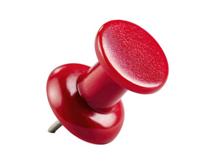 Close-up of a bright red pushpin (1)