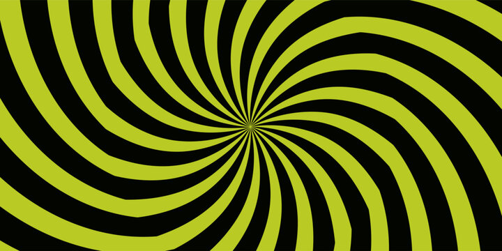 yellow and white background Hypnotic yellow and white spiral pattern