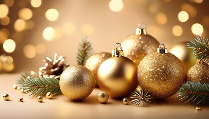 Gold Christmas Decorations