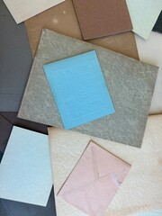 abstract paper background with squares