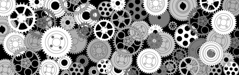 Gear wheels for Industrial concept