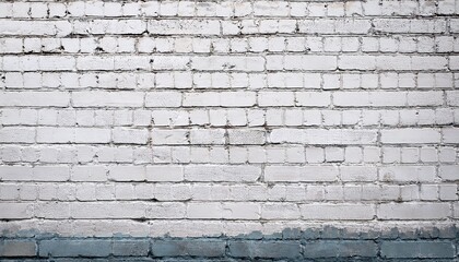 aged white brick wall weathered texture rough grungy surface wall brick