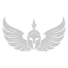 Obraz premium Winged Warrior Emblem