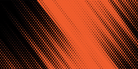 Sporty abstract striped car sticker, black and orange color combination, grunge, modern pattern, backgound.