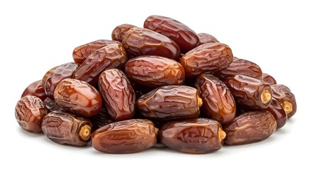 Ramadan iftar dates pile for fasting breaking healthy food traditional muslim meal