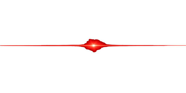 A vibrant red bow and ribbon tied around a fresh chili pepper spice creates an abstract splash of color against an isolated white background