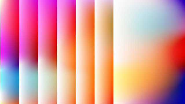 A vibrant abstract background design featuring blurred vertical stripes and gradient colors in a digital art composition viewed from a straight-on perspective showcasing 174.ai file reference