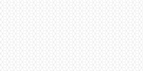 Vector abstract square modern tech grid line box. metal cube creative geometric fabric wall tiles gradient web triangle diamond honeycomb hexagon art decorative textile design.