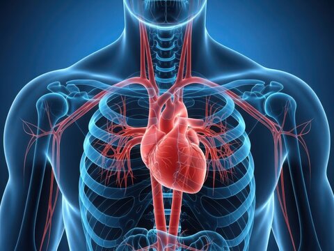 Human cardiovascular system