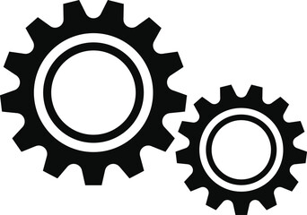 gear icon vector illustration