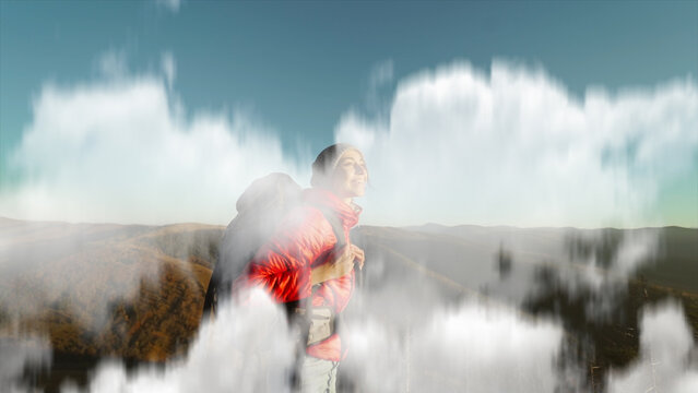 Clouds Transitions 3 Realistic - Soft Sky and Atmospheric Cloud Motion Transitions for Cinematic Video, Openers, Reveals and Visual Effects