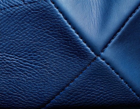 close up of dark blue lether as a background