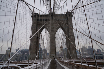 Naklejka premium Brooklyn Bridge