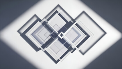 abstract background with squares