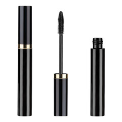Obraz premium set of mascara black isolated on white background