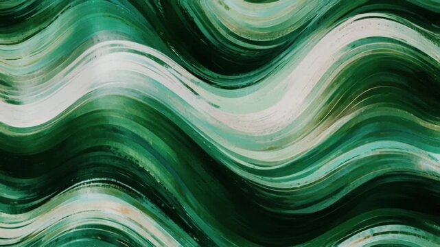 abstract brush strokes that form a horizontal flowing wave pattern.
