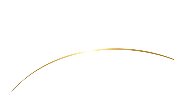 Glowing arc isolated on transparent background