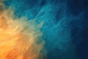 Fototapeta premium pixel fire teal vector background