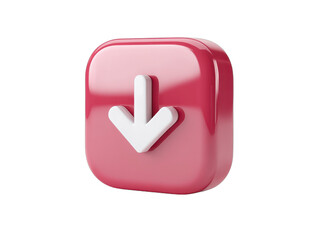 download icon isolated on a transparent background 