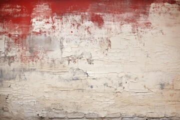 Obraz premium Weathered wall showing chipped paint and grunge texture, creating an abstract background