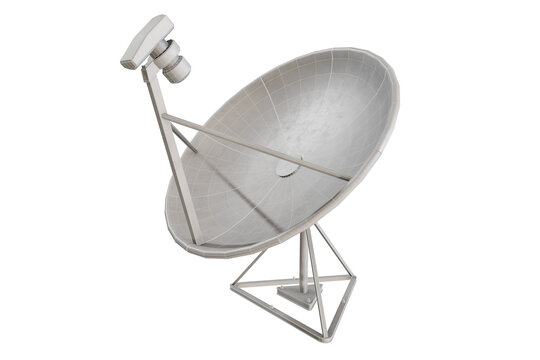 Commercial Satellite Dish / Parabolic Antenna 3D Model