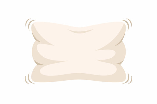 Almohada comprimida y suave