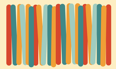 Light geometric background with bright accent rounded rectangles.