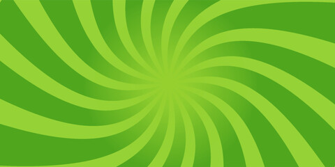 Comic Green Book Pop Art Background. Bright Green Backdrop with Halftone. Retro Comic Pop Art Background in Cartoon Style. Vector Illustration. © Satu