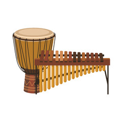 Zambian Drum and Music