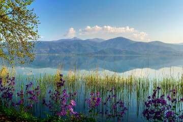 lake in the mountains
