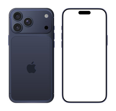 iPhone 17 Transparent Case Mockup Front and Back View
Graphite Gray Clear Protective Cover Mockup for Apple iPhone 17