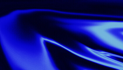 Obraz premium Deep blue satin fabric