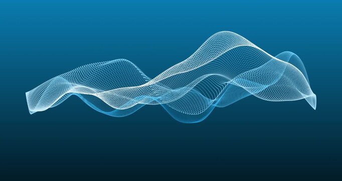 A light, abstract fabric of particles flows smoothly, creating a hypnotic rhythm of movement. The feeling of weightlessness takes you into the world of ephemeral shapes and endless dynamics.