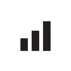 Bar Chart Icon Representing Business Growth, Financial Analytics, Market Statistics, Data Analysis, Profit Performance, Investment Report, Sales Growth and Economic Success Concept